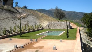 Trabajo realizado por constructora de piscinas en Granada